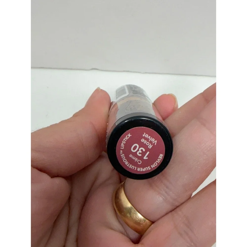 Revlon Super Lustrous Lipstick 130 Rose Velvet Creme Finish‎ New Sealed 0.15oz